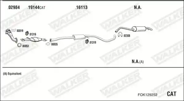 WALKER FOK129252