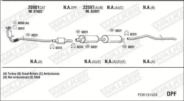 WALKER FOK131523