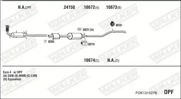 WALKER FOK131527B
