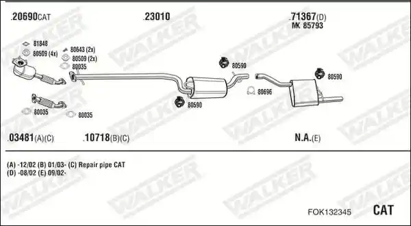 WALKER FOK132345