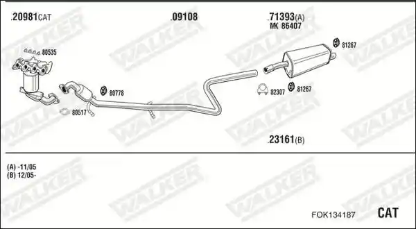 WALKER FOK134187
