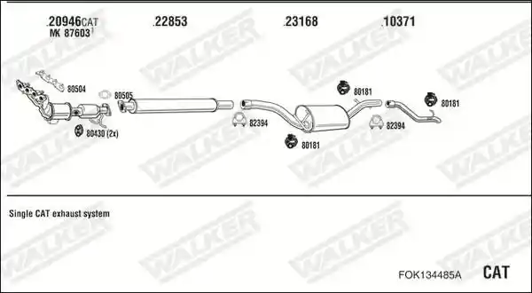 WALKER FOK134485A