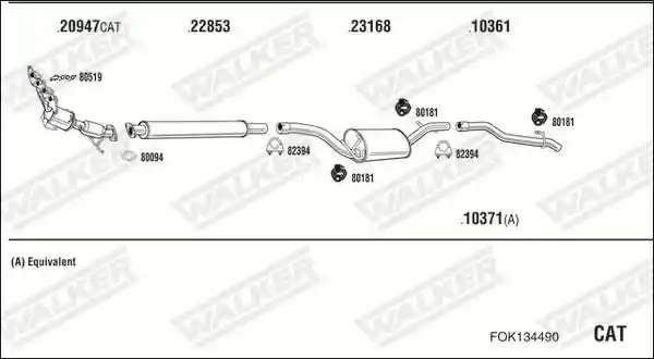 WALKER FOK134490