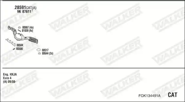 WALKER FOK134491A