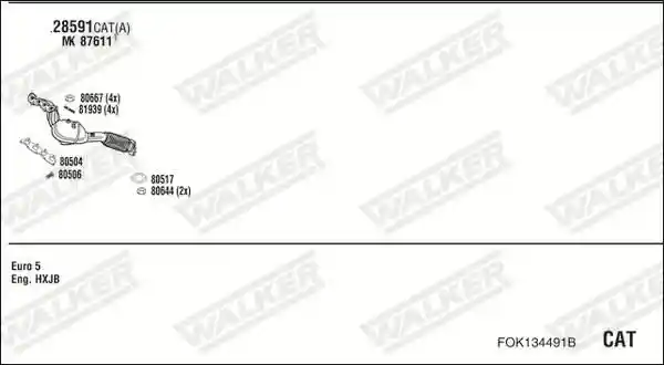 WALKER FOK134491B