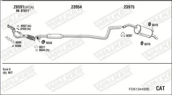 WALKER FOK134492B