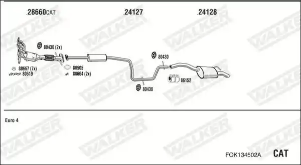 WALKER FOK134502A