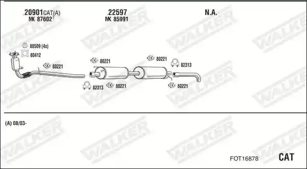 WALKER FOT16878