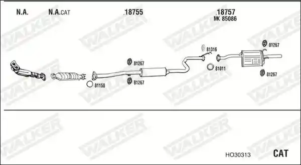 WALKER HO30313