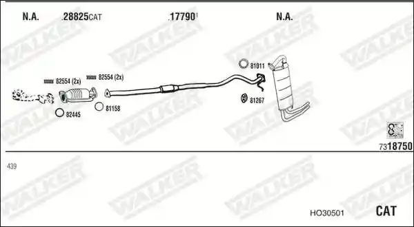 WALKER HO30501