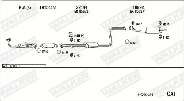 WALKER HO60084
