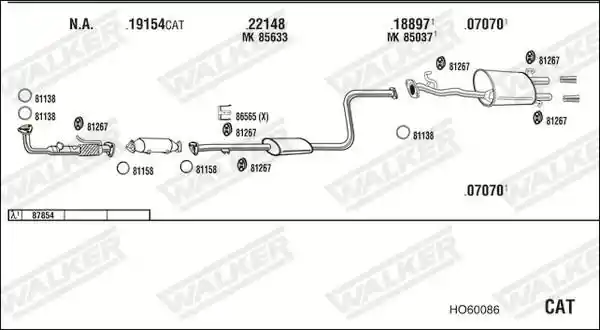 WALKER HO60086