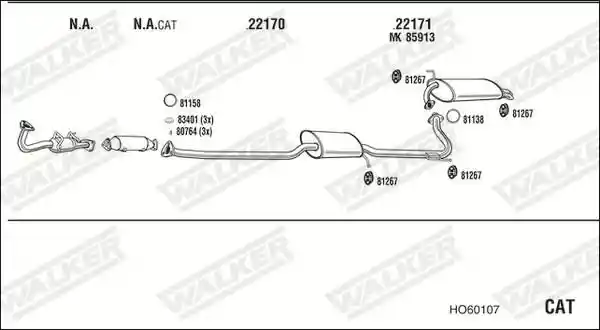 WALKER HO60107