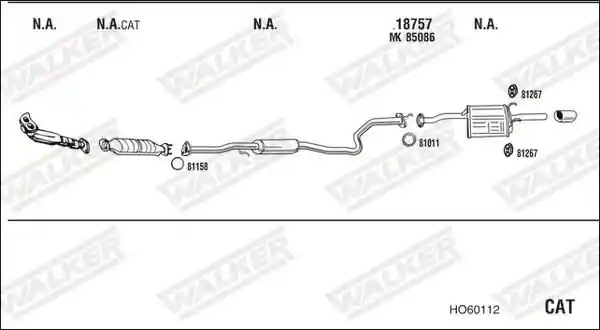 WALKER HO60112
