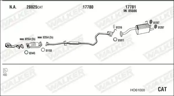 WALKER HO61000