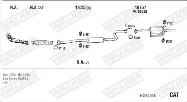 WALKER HO61038