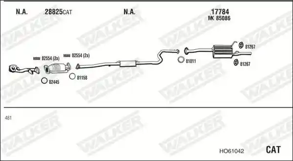 WALKER HO61042