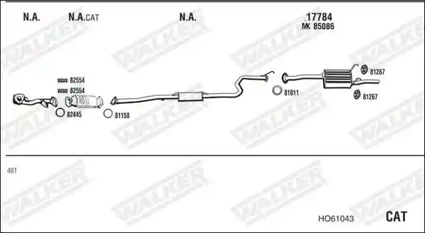WALKER HO61043