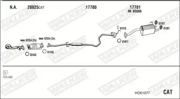 WALKER HO61077