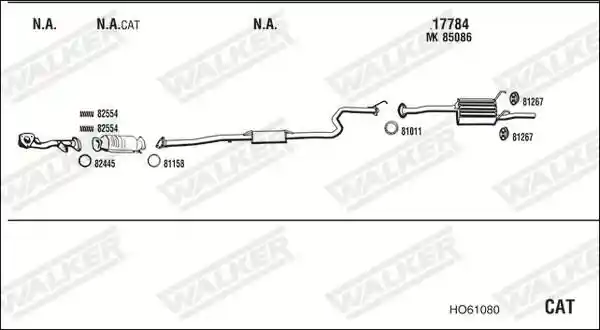 WALKER HO61080