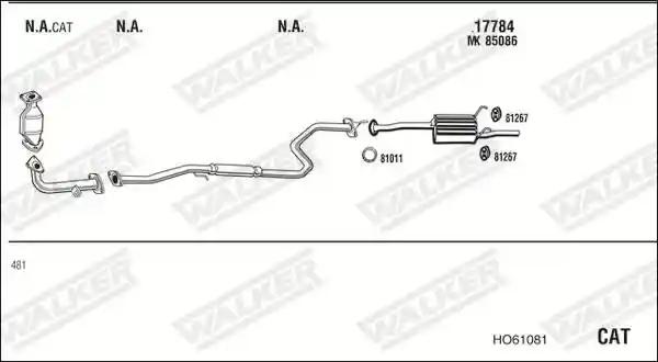 WALKER HO61081
