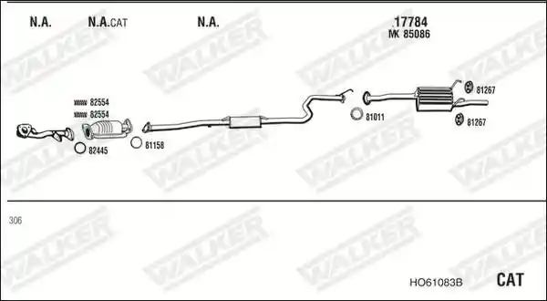 WALKER HO61083B