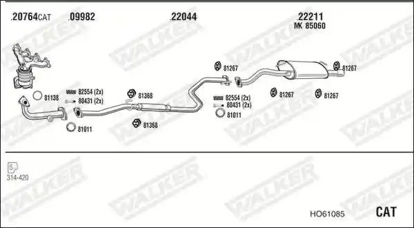 WALKER HO61085