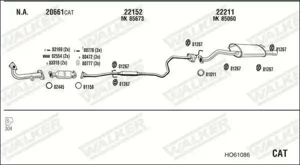 WALKER HO61086