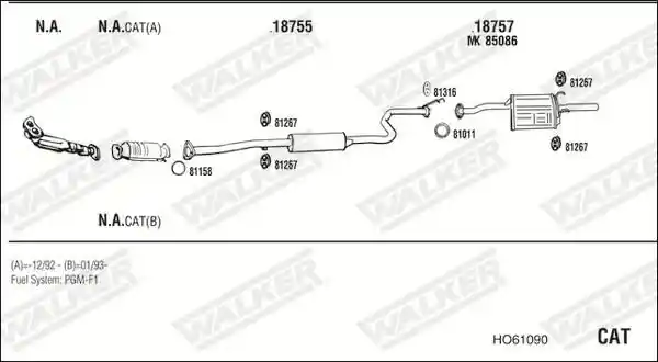 WALKER HO61090