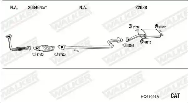 WALKER HO61091A