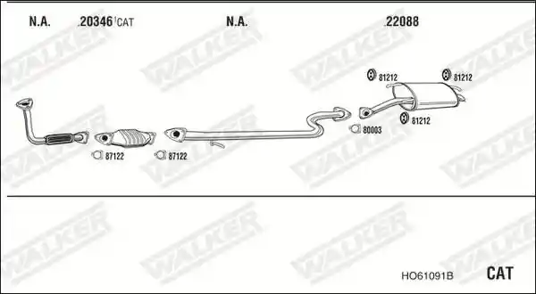 WALKER HO61091B