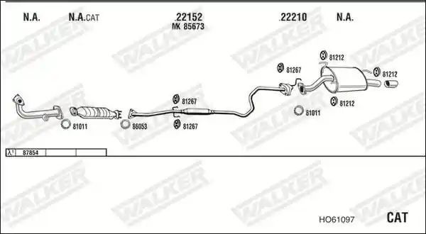 WALKER HO61097