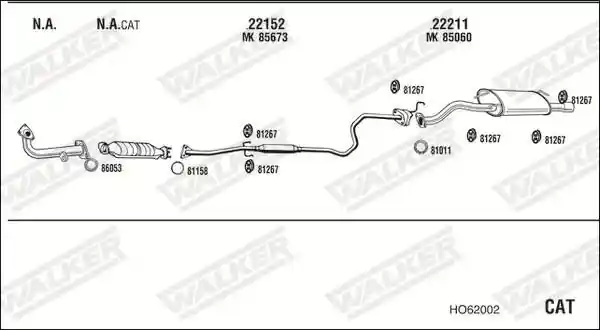 WALKER HO62002