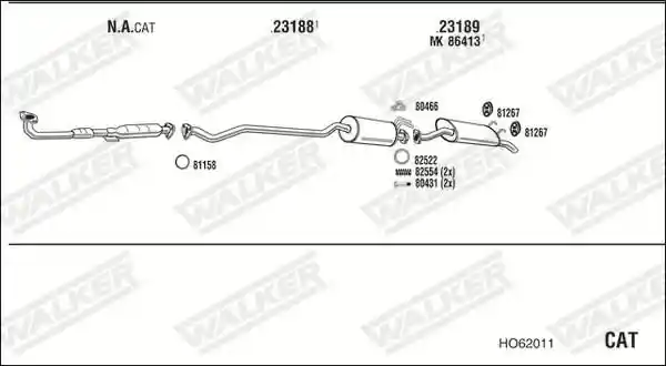 WALKER HO62011