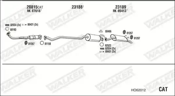 WALKER HO62012