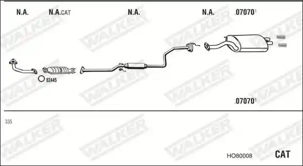 WALKER HO80008