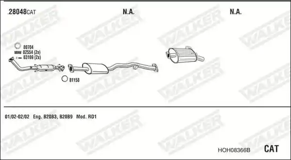 WALKER HOH08366B