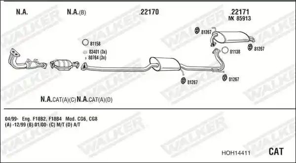 WALKER HOH14411