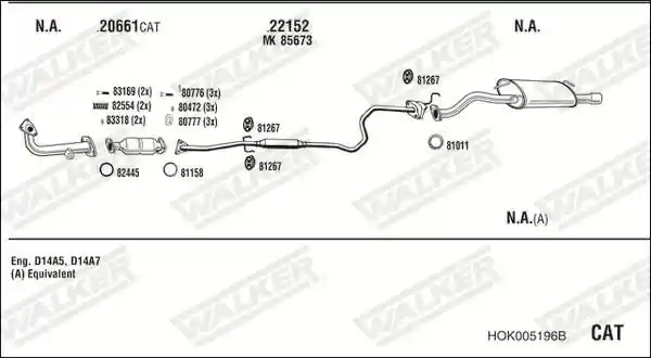 WALKER HOK005196B