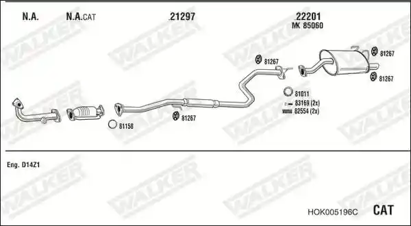 WALKER HOK005196C