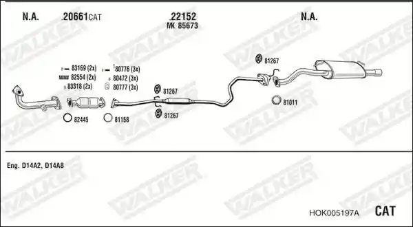 WALKER HOK005197A