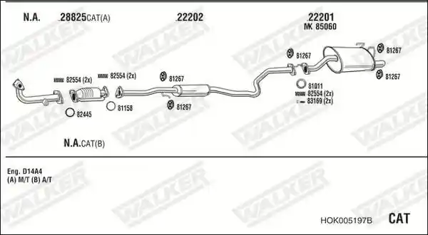 WALKER HOK005197B