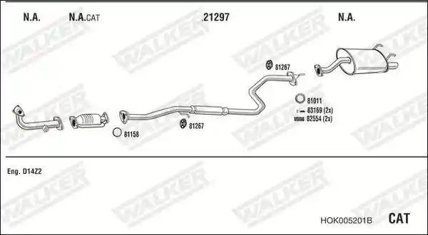 WALKER HOK005201B