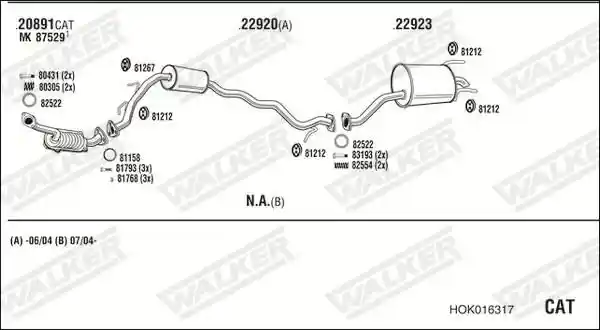 WALKER HOK016317