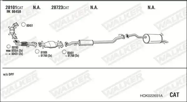 WALKER HOK022651A