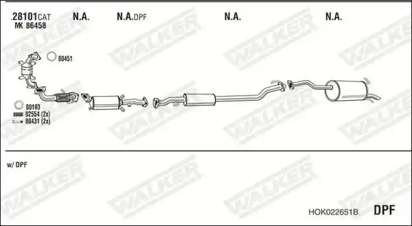 WALKER HOK022651B