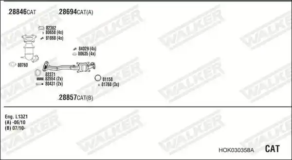 WALKER HOK030358A