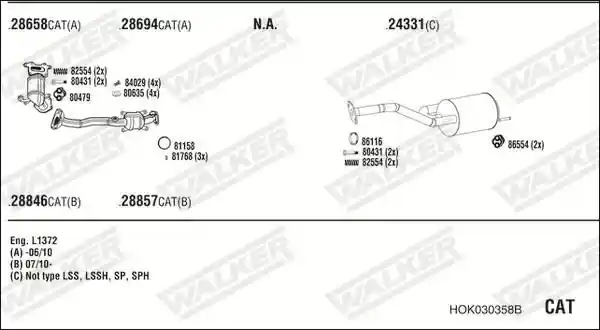 WALKER HOK030358B