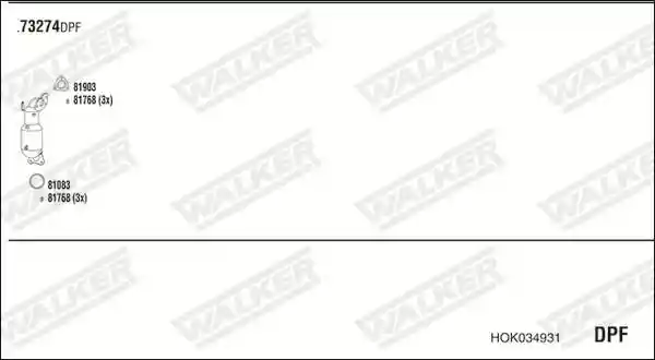 WALKER HOK034931