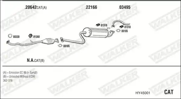 WALKER HY45001